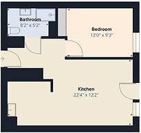 Gdansk Apartment for 2 People by Renters