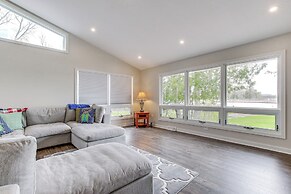 Lakefront Campbellsport Retreat w/ Dock & Yard!