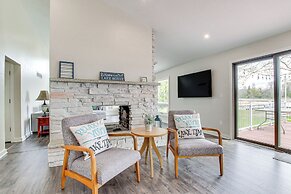 Lakefront Campbellsport Retreat w/ Dock & Yard!