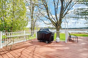 Lakefront Campbellsport Retreat w/ Dock & Yard!