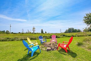 Algoma Vacation Rental w/ Fire Pit + Lake Views!