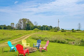 Algoma Vacation Rental w/ Fire Pit + Lake Views!
