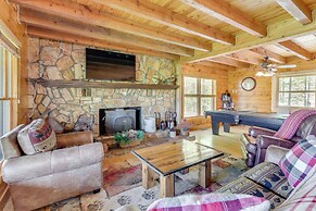 Rustic Topton Cabin w/ Game Room & Private Hot Tub