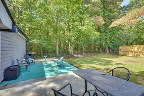 Cozy Goose Creek Escape w/ Patio & Grill