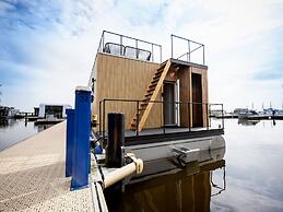 Modern Houseboat With View of the Lake
