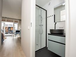 Modern Houseboat With View of the Lake