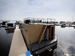 Modern Houseboat With View of the Lake