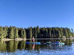 Panoramic View of Lake Harz