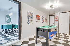 Chic Durham Home w/ Game Room: Walk to Downtown!