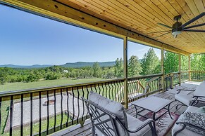 Arkansas Retreat w/ Deck, Fire Pit & Mtn Views!