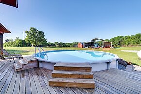 Neosho Home on 90 Acres w/ Private Pool & Fire Pit