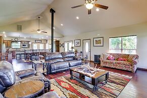 Neosho Home on 90 Acres w/ Private Pool & Fire Pit