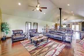 Neosho Home on 90 Acres w/ Private Pool & Fire Pit