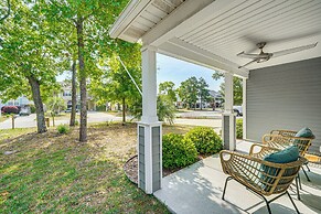 Charming Oak Island Beach House w/ Fire Pit & Yard