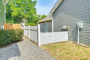 Charming Oak Island Beach House w/ Fire Pit & Yard