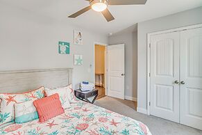 Charming Oak Island Beach House w/ Fire Pit & Yard