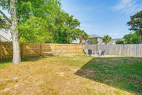 Charming Oak Island Beach House w/ Fire Pit & Yard