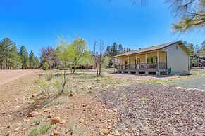 Deck & ATV Trail Access: Quiet Cabin in Show Low