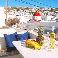 Like a White Seagull in the Heart of Mykonos