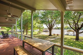 Private Dock & Fire Pit: Cedar Creek Reservoir Gem
