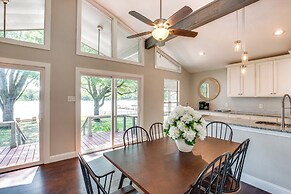 Private Dock & Fire Pit: Cedar Creek Reservoir Gem