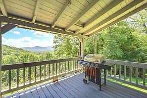 Ashe County Log Cabin: Mountain-view Deck, Sauna