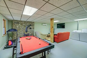Ashe County Log Cabin: Mountain-view Deck, Sauna