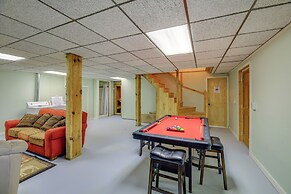 Ashe County Log Cabin: Mountain-view Deck, Sauna