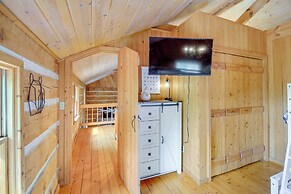 Ashe County Log Cabin: Mountain-view Deck, Sauna