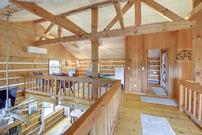 Ashe County Log Cabin: Mountain-view Deck, Sauna
