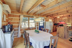Ashe County Log Cabin: Mountain-view Deck, Sauna