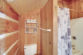 Ashe County Log Cabin: Mountain-view Deck, Sauna