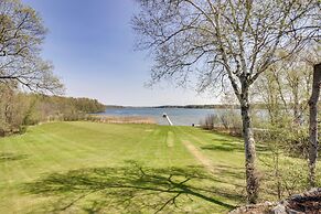 Private Lakefront Emily Home w/ Yard & Fire Pit!