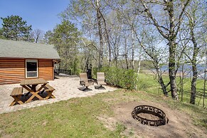 Private Lakefront Emily Home w/ Yard & Fire Pit!