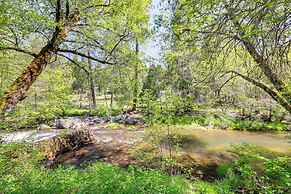 On-site River Access: Quiet Home in Wilseyville!