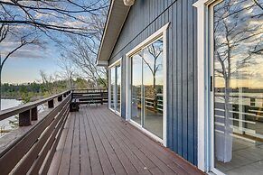 Lake Home w/ Dock + Fire Pit: Steps to Sandy Beach