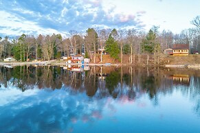 Lake Home w/ Dock + Fire Pit: Steps to Sandy Beach