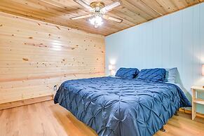 Lake Home w/ Dock + Fire Pit: Steps to Sandy Beach