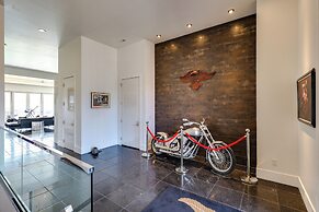 Motorcycle-themed Home in Spearfish w/ Hot Tub!