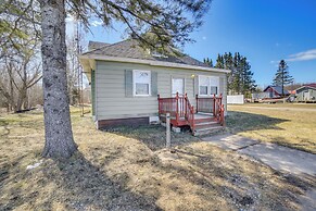 All-season Seney Home w/ Private Yard & Fire Pit!