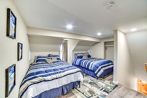 All-season Seney Home w/ Private Yard & Fire Pit!