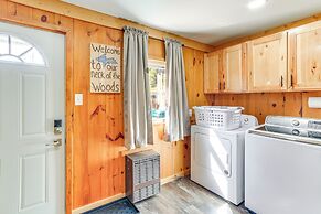 All-season Seney Home w/ Private Yard & Fire Pit!