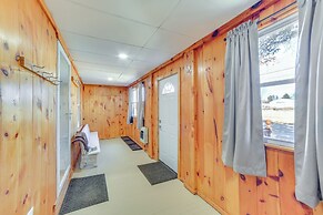 All-season Seney Home w/ Private Yard & Fire Pit!