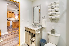 All-season Seney Home w/ Private Yard & Fire Pit!