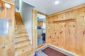 All-season Seney Home w/ Private Yard & Fire Pit!