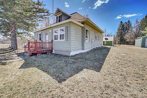 All-season Seney Home w/ Private Yard & Fire Pit!