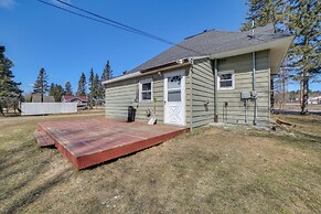All-season Seney Home w/ Private Yard & Fire Pit!