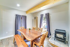 All-season Seney Home w/ Private Yard & Fire Pit!