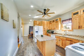All-season Seney Home w/ Private Yard & Fire Pit!