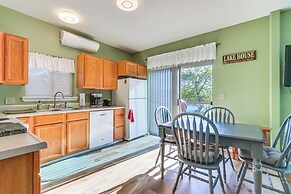 Harrison Home w/ Grill & Lake Views: Walk to Town!
